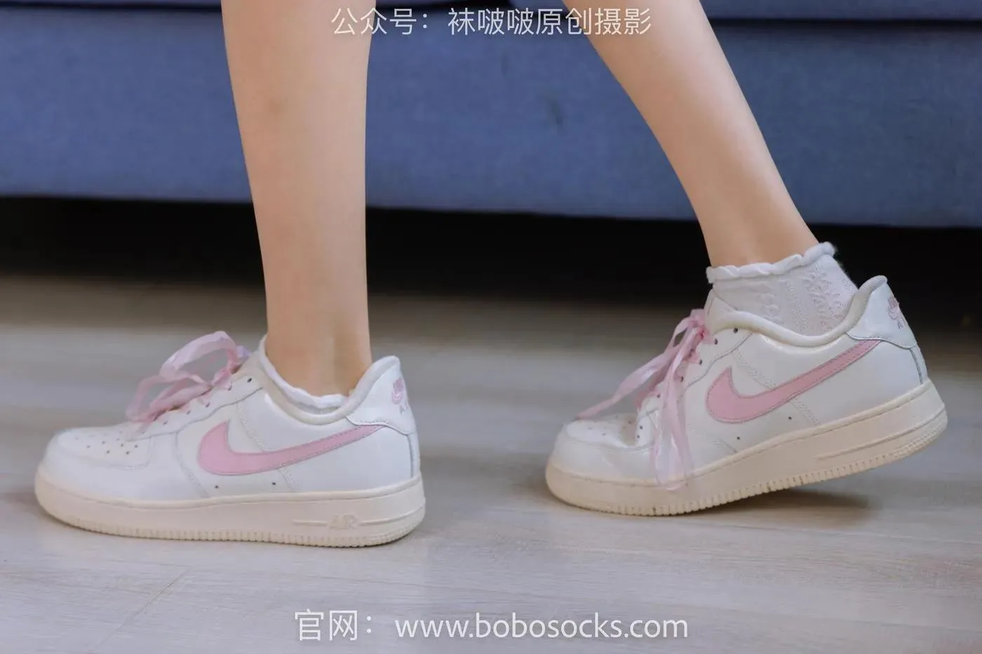 [BoBoSocks袜啵啵]NO.147 稚予-空军一号板鞋、白棉袜、体操服 [139P]插图8